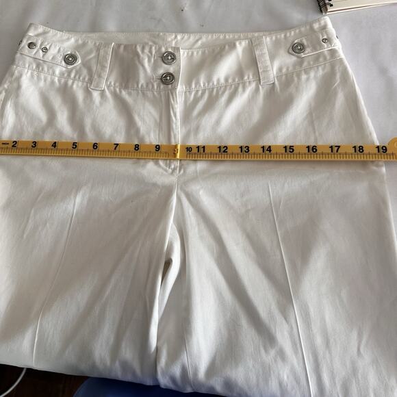 White House Black Market Women 8R Pants Lined 32" inseam mid rise - Picture 8 of 14